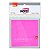 Bloco Eletrostático Smart Notes 76x76mm Rosa, Amarelo e Verde BRW - Imagem 1