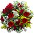Buquê com 24 Rosas Vermelhas Nacionais - Imagem 1