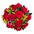 Buquê com 12 Rosas Colombianas Vermelhas - Imagem 1