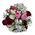 Mini Buquê com Mini Rosas Coloridas e Astromélias - Imagem 1