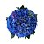 Mini Buquê com hortênsias azuis - Imagem 1