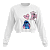Moletom Cropeed Stitch Love Trynerd - Imagem 1
