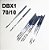 10 Agulhas DBX1 70/10 para Máquinas de Costura e Bordado Industrial - Imagem 1
