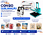 Combo Sublimação Brother SP1 + Prensa de Canecas + Prensa Plana - Imagem 2