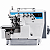 Máquina de Costura Interlock Industrial Jack E5-5 fios - Imagem 1