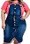 Jardineira Jeans Plus Size Moda Evangélica Anagrom Ref.11001 - Imagem 8