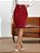 Saia Brim Vermelho Bordô Anagrom Ref.253 - Imagem 3