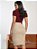 Saia Brim Bege Anagrom Ref.254 - Imagem 6