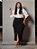 Saia Longa Preta Plus Size Anagrom Ref.207P - Imagem 3