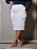 Saia Brim Plus Size Branca Anagrom Ref.256P - Imagem 7