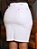 Saia Brim Branca Plus Size Anagrom Moda Evangélica Ref.047P - Imagem 2