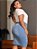 Saia Jeans Tradicional Azul Plus Size Anagrom Moda Evangélica Ref.050P - Imagem 4