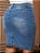 Saia Jeans Tradicional Azul Céu Plus Size Anagrom Moda Evangélica Ref.147P - Imagem 2