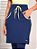 Saia com Calça por Baixo Para Exercícios Moda Fitness Anagrom Azul Marinho Ref.7014 - Imagem 7