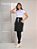 Saia com Calça por Baixo Para Exercícios Moda Fitness Anagrom cor Preta Ref.7015 - Imagem 3
