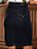 Saia Jeans Infantil Juvenil Azul Escura detalhes Avesso Anagrom Moda Evangélica Feminina Ref.INF03 - Imagem 8