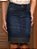 Saia Jeans Infantil Juvenil Barra inferior desfiada Anagrom Moda Evangélica Feminina Ref.INF07 - Imagem 7