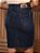 Saia Jeans Infantil Juvenil Barra inferior desfiada Anagrom Moda Evangélica Feminina Ref.INF07 - Imagem 8