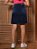 Saia Jeans Evasê Infantil Juvenil Azul Royal Anagrom Moda Evangélica Feminina Ref.INF11 - Imagem 4