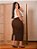 Saia Longa Plus Size Marrom Anagrom Ref.258P - Imagem 4