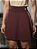 Saia Fitness com Short por Baixo Para Exercícios Azul Céu com Listras Laterais Ref.8027 - Imagem 1