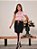 Calça com Saia Moda Evangélica Fitness Preta Anagrom Ref7001 - Imagem 3