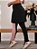 Calça com Saia Moda Evangélica Fitness Preta Anagrom Ref7001 - Imagem 2
