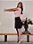 Calça com Saia Moda Evangélica Fitness Preta Anagrom Ref7001 - Imagem 5