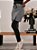 Calça com Saia Moda Evangélica Fitness Cinza Anagrom Ref7002 - Imagem 1