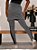 Calça com Saia Moda Evangélica Fitness Cinza Anagrom Ref7002 - Imagem 2