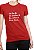 T-shirt Frases Moda Evangélica Anagrom Vermelha Ref.C010 - Imagem 1