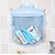Saco Organizador De Brinquedos para Banheiro Urso azul - Imagem 1