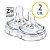 Kit 2 Bicos Mamadeira Avent Pétala -   6m+ - Imagem 3
