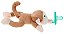 Chupeta com Bichinho De Pelúcia Centopeia  - Bico De Silicone - Imagem 8