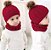 Touca Gorro Infantil E Cachecol Inverno Menino Menina . - Imagem 2