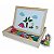 Lousa Magnetica Infantil Imã Brinquedos Educativos Madeira - Imagem 1