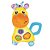 Mordedor e Chocalho de Pelúcia Girafa Jerry  playgro - Imagem 1