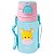 Garrafa de Alumínio com Canudo Animal Fun Girafa 400ml (3m+) - Imagem 1