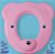 Redutor De Assento Sanitário urso Infantil Rosa  Universal - Imagem 2