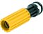 Esguicho Bico Regulável Lava Jato 1/2 Saída 2,9mm Amarelo - Imagem 2