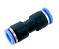 União Emenda Reta Pu 6mm Pneumática Engate Rápido 10 Peças - Imagem 1
