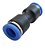 União Emenda Reta Pu 12mm Engate Rápido 10 Pç - Imagem 1