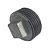 Bujão Macho Aço Galvanizado 3/4 Bsp - Imagem 1