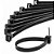 Abraçadeira De Nylon Amarração 9mm X 760mm Preta 100 Pç - Imagem 2