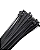 Abraçadeira De Nylon Amarração 4.8mm X 370mm Preta 1000pç - Imagem 1