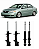 Amortecedor Preparado para Toyota Corolla 2003 a 2008 - Imagem 1