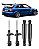Amortecedor Preparado para Audi A3 1999/2006 Trackday/Hotlap - Imagem 1