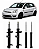 Amortecedor Esportivo para Fiesta MK5 Trackday/Hotlap - Imagem 1