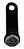 Kit 10 unidades Chaveiro Ibutton Ds1990a-f5 preto - Imagem 1