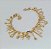 Pulseira de Berloques Charms Exclusiva de Prata 925 com banho de Ouro Amarelo 18K Vermeil  One Only One - Imagem 1